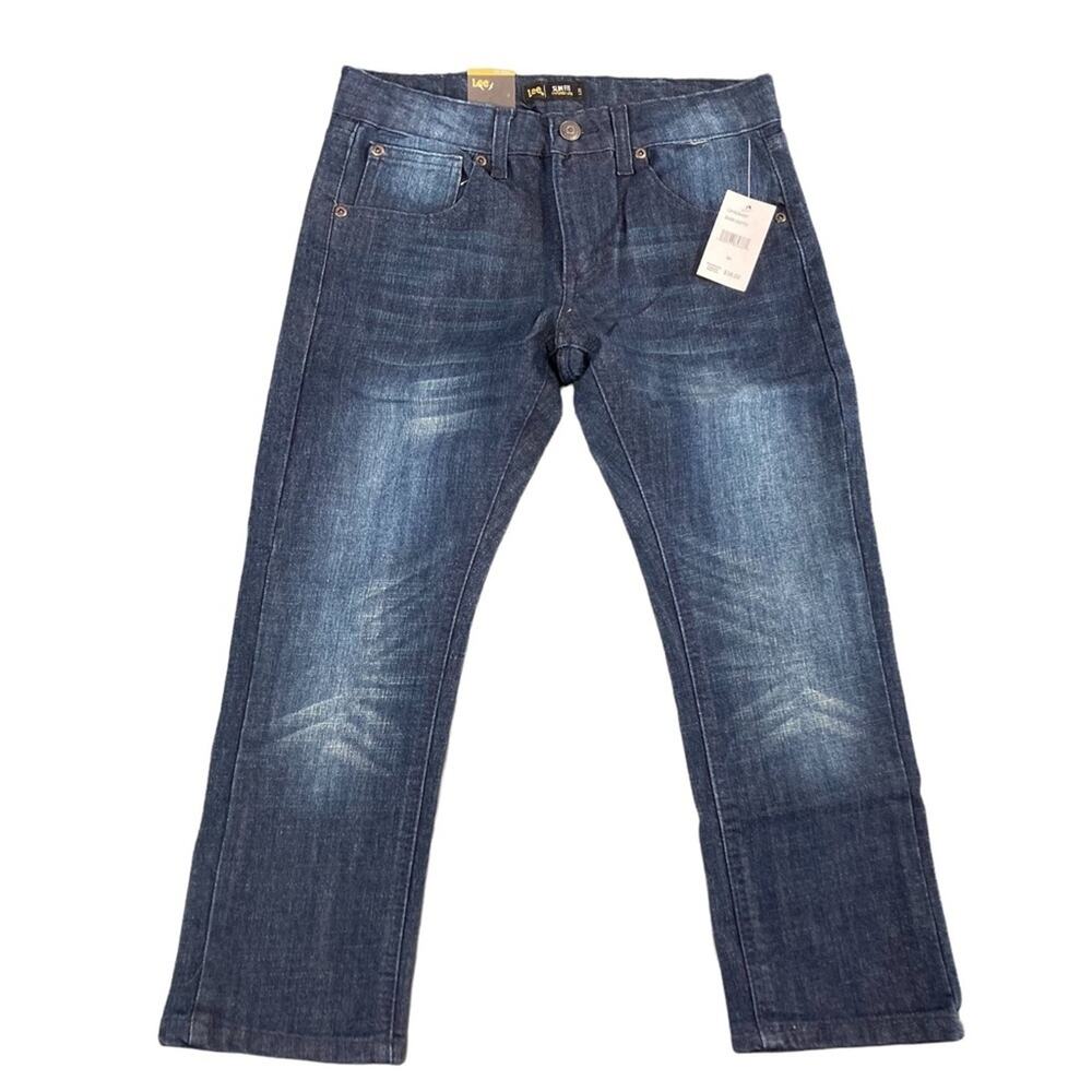 Lee Boys Slim Fit Tapered Leg Jeans Husky Size 8